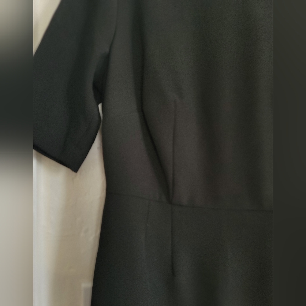 New Laws Of Motion The Alpha Black Sheath Dress Size 8 Stretch Classic Tailored - Picture 8 of 16